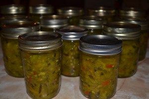 jars of relish