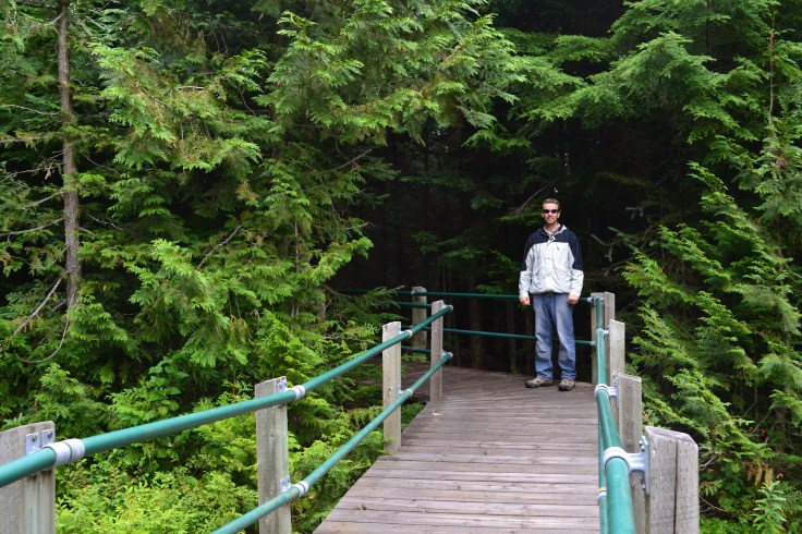 Keith on the boardwalk. 