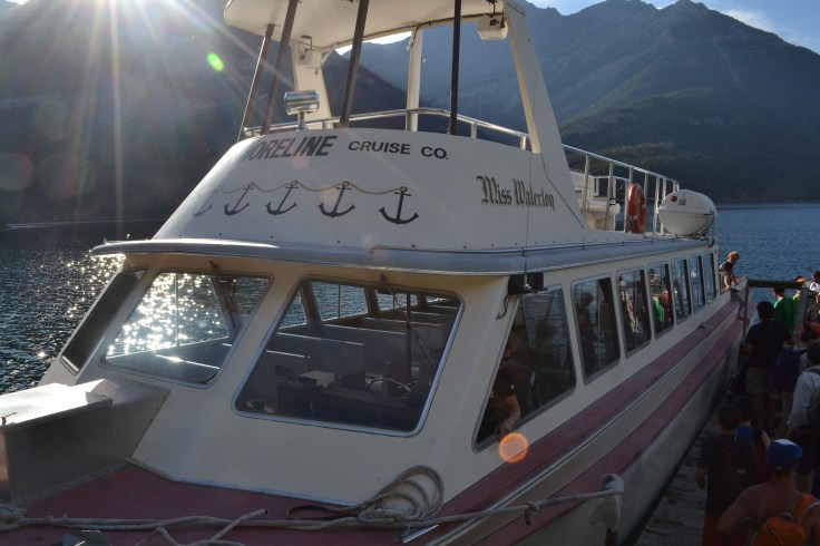 The ferry we took across the lake to the start of the trail.