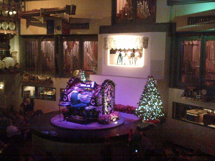 I realize this photo isn't of food but it deserves a mention. This photo is from a place called Organstop Pizza in Phoenix. Not only does it serve delicious pizza (we scarfed it down before I had a chance to take a photo), but an organist plays the largest organ in the world while you're eating (pictured). He even played the Canadian anthem while we were there, which was met with loud cheering from the crowd. 