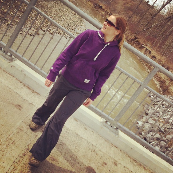 Out for a stroll in the park. 