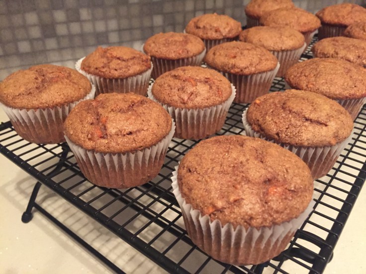 Lentil carrot muffins. 