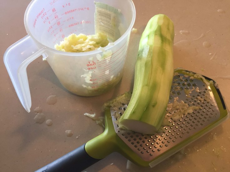 Zucchini grated